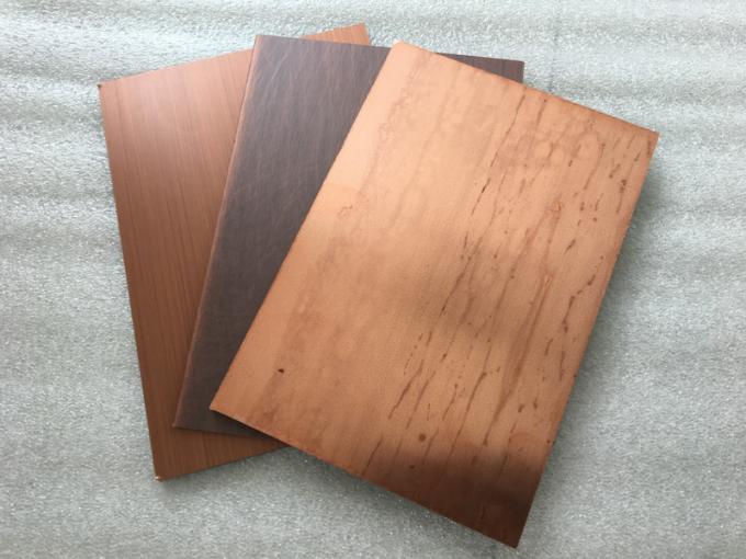 Easy Processing Copper Sheet Wall Cladding / Exterior Wall Covering Panels
