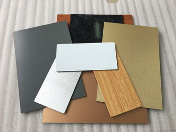 China Bronze ACP Aluminium Composite Panel Corrosion Resistance Easy To Maintain supplier