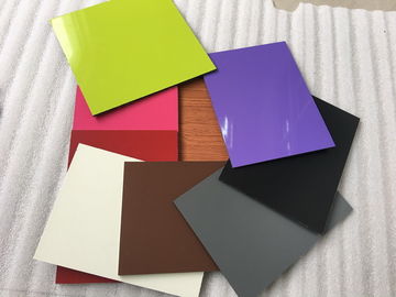 China Colorful Aluminum Composite Cladding Materials , Exterior Wall Covering Materials supplier