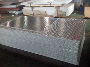 China Leaf Pattern Aluminium Checker Plate Fire Resistance For Solar Reflective Film supplier
