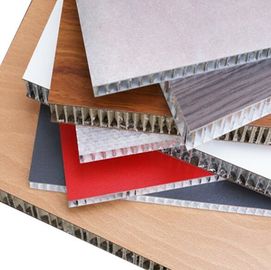 China Thermal Insulation Aluminum Honeycomb Panels Fire Resistance For Wall Cladding supplier