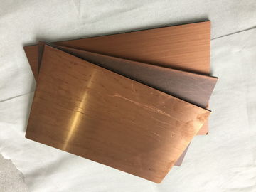 China Rustproof Copper Facade Panels 3mm Thickness , Outside Wall Cladding Panels  supplier