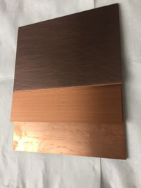 China Thermal Resistance Copper Composite Panel / Decorative Copper Panels For Cupboard supplier