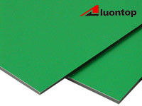 China Polyester Paint Aluminum Sign Panels Multi Colors With High Peeling Strength supplier