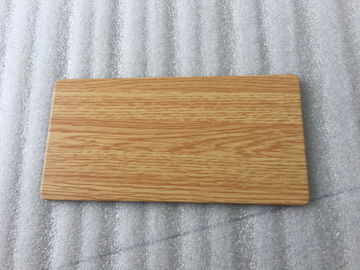 China Wooden Colors Aluminum Sandwich Panel , High Strength Aluminum Laminated Panels  supplier