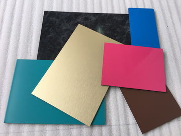 China Spectra Blue Aluminium Interior Wall Panels Anti - Dust With High Impact Resistance supplier