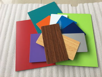 China Various Colors Aluminum Composite Plate Waterproof With Nano PVDF Paint supplier