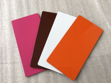 China Various Colors ACP Aluminium Sheet High Intensity With Weather Resistance  supplier