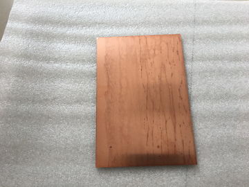 China Lightweight Copper Composite Panel 600mm Width Fire Resistance With High Strength supplier