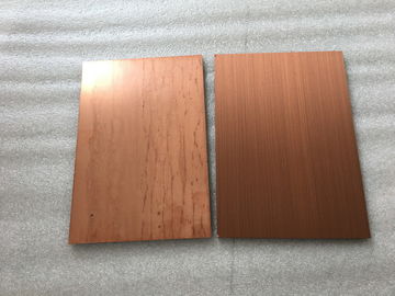 China Easy Processing Copper Sheet Wall Cladding / Exterior Wall Covering Panels  supplier