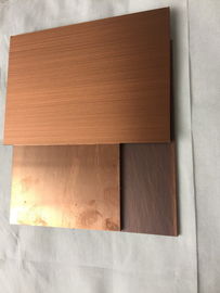 China Easy Installation Cu+ Copper Composite Panel High Rigidity For Kitchen Door supplier