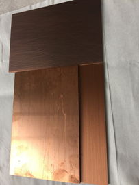 China Sound Insulation Copper Metal Panels 4mm Thickness For Metallic Roofing supplier