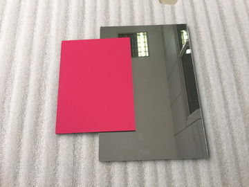 Pearl Red ACP Aluminium Composite Panel Sheets Lightweight With PVDF Painting supplier