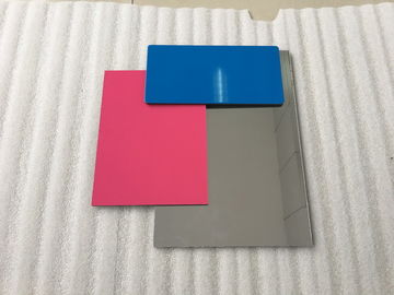 Pearl Red ACP Aluminium Composite Panel Sheets Lightweight With PVDF Painting supplier