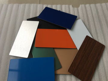 Easy Processing Aluminum Composite Material / ACM Metal Panel For Wall Cladding supplier