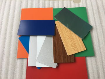 Pearl Black PVDF Coated Aluminium Sheets High Impact Resistance For Constructions supplier