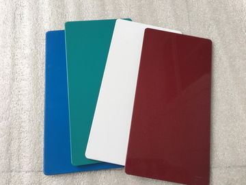 Green PVDF Aluminum Composite Panel With Good Color Uniformity And Durability supplier