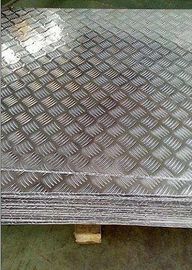 4mm Aluminium Checker Plate , Aluminum Diamond Tread Plate For Ceilings / Walls supplier