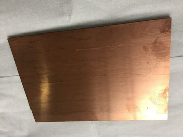 Red Copper Copper Decorative Wall Panels , Insulated Composite Cladding Boards supplier